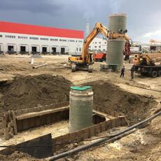 КНС для логистического комплекса